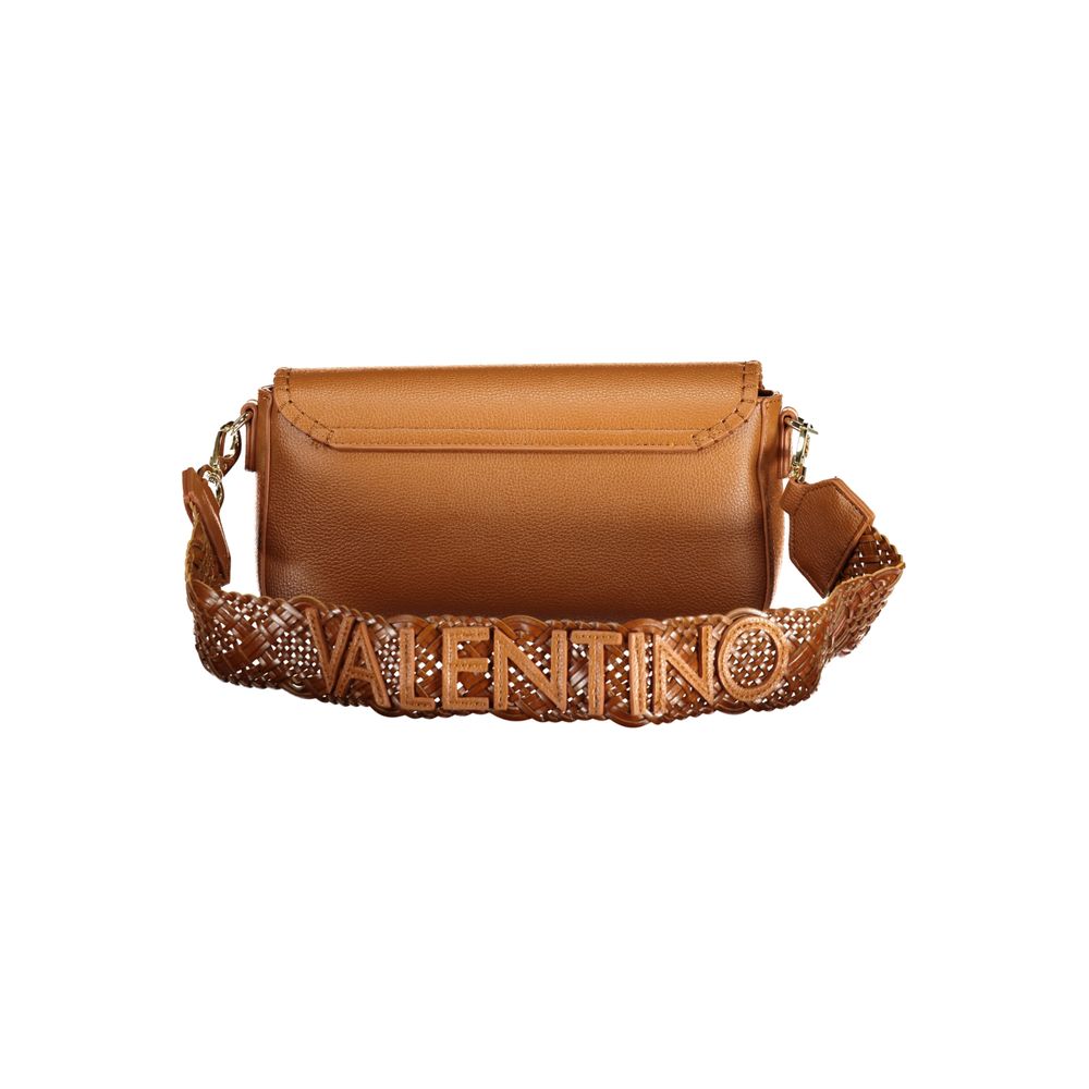 Mario Valentino Brown Polyurethane Women's Bag | Regal Royce