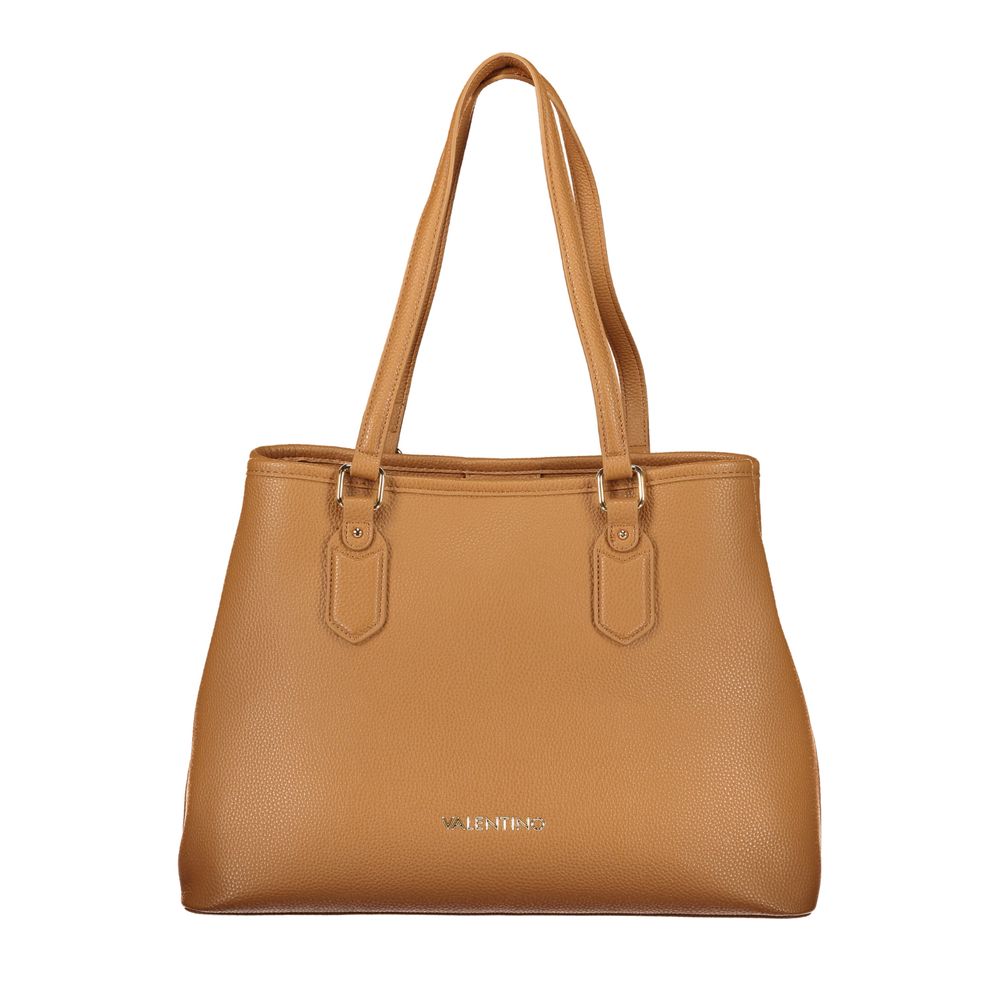 Mario Valentino Brown Polyurethane Women's Bag | Regal Royce