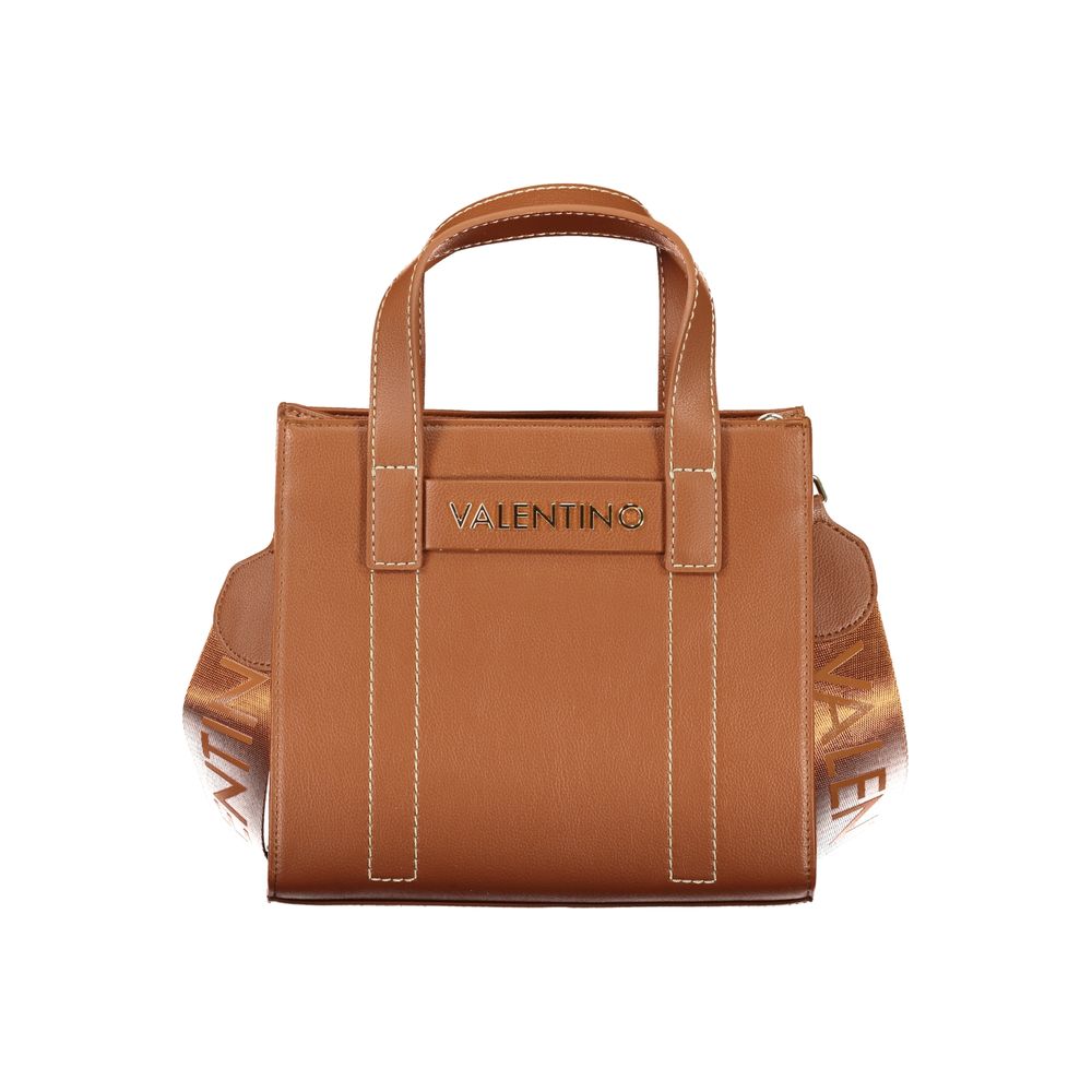 Mario Valentino Brown Polyurethane Women's Bag | Regal Royce