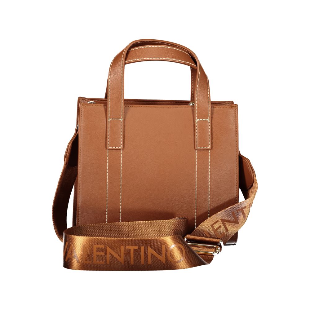 Mario Valentino Brown Polyurethane Women's Bag | Regal Royce