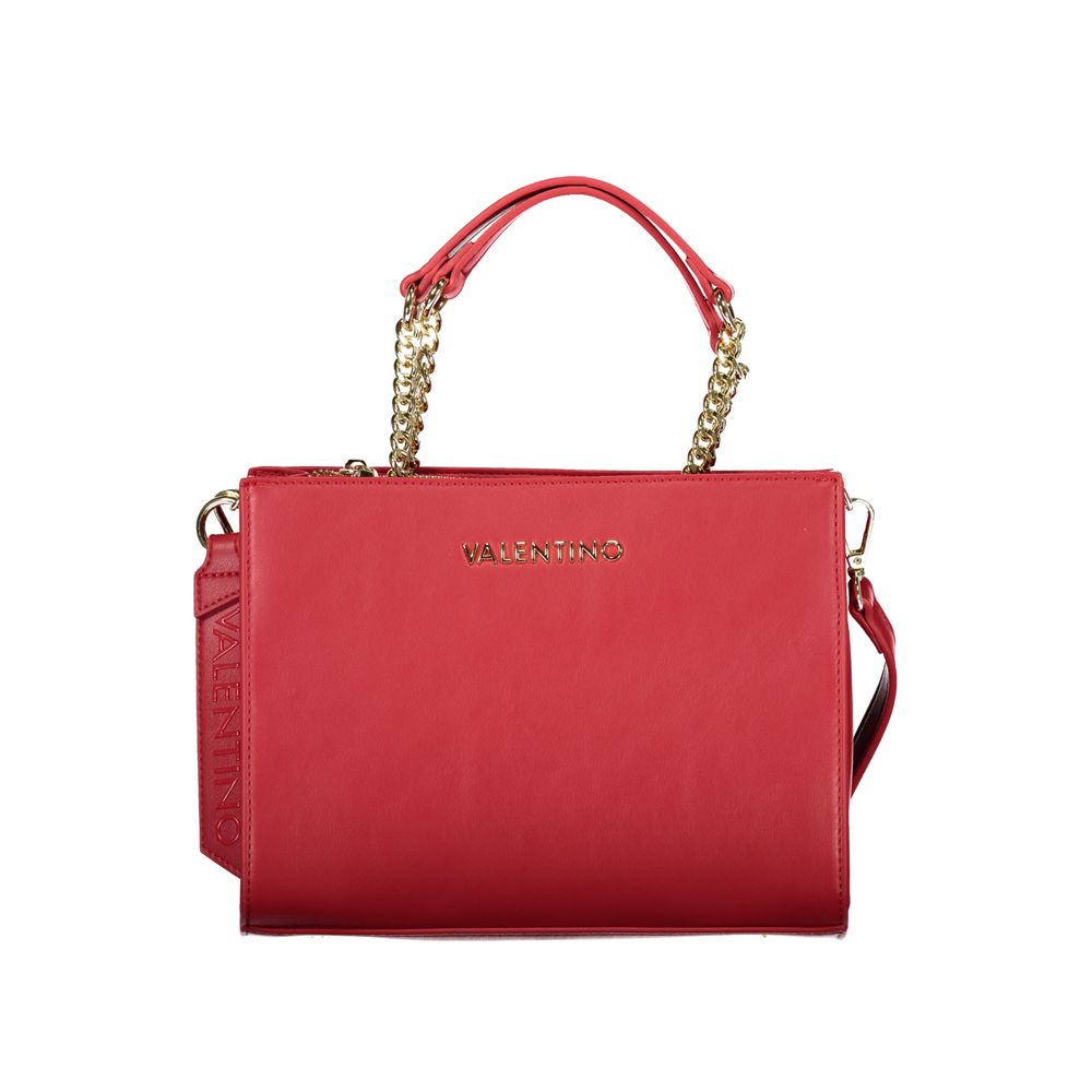 Mario Valentino Rosso Polyurethane Women Bag | Regal Royce