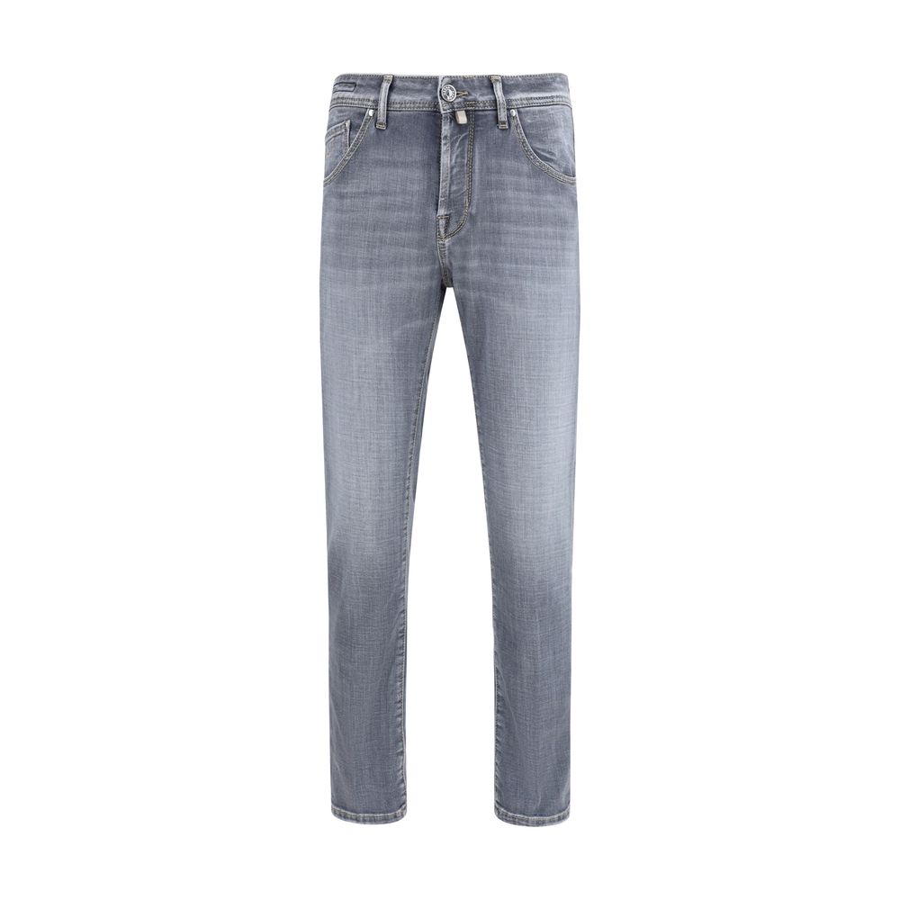 Jacob Cohen Blue Cotton Slim Fit Jeans | Regal Royce