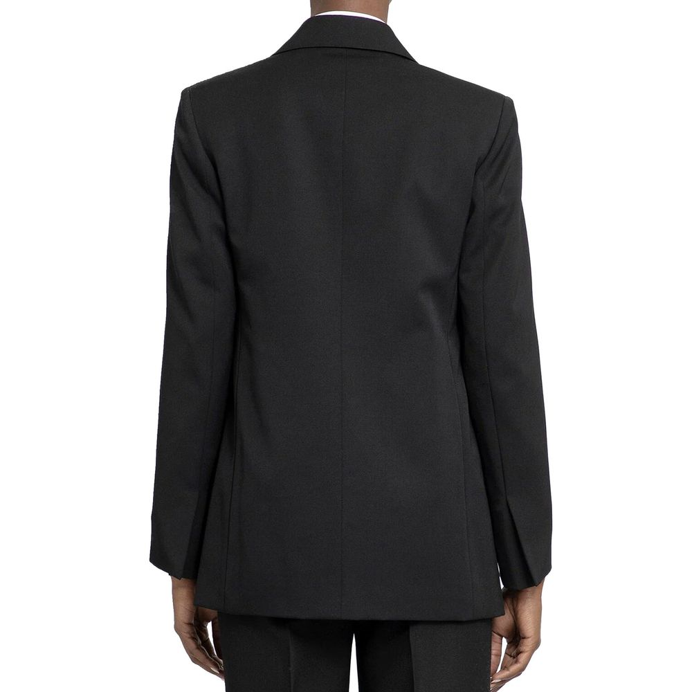 Lanvin Black Virgin Wool Blazer | Regal Royce