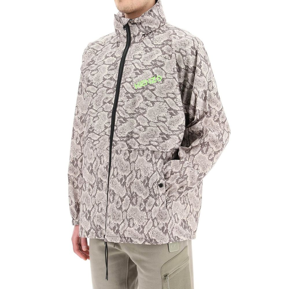 Kenzo Beige Polyester Shell Jacket | Regal Royce