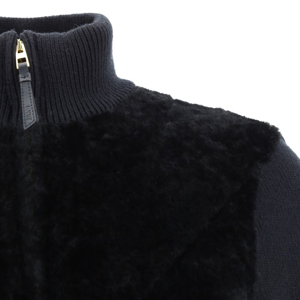 Loewe Black Lamb Fur Coat | Regal Royce