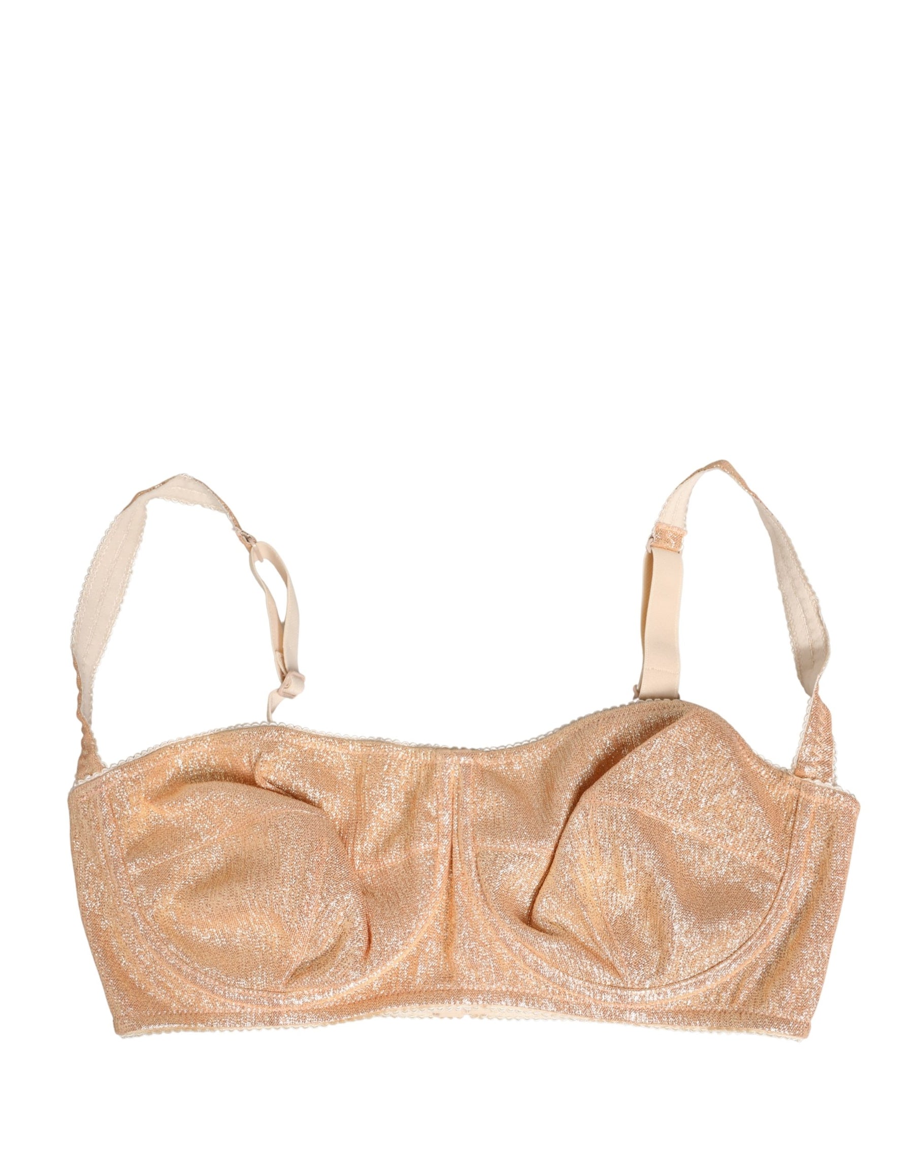 Dolce & Gabbana Beige Semi-Pad Underwire Balconette Bra Underwear | Regal Royce