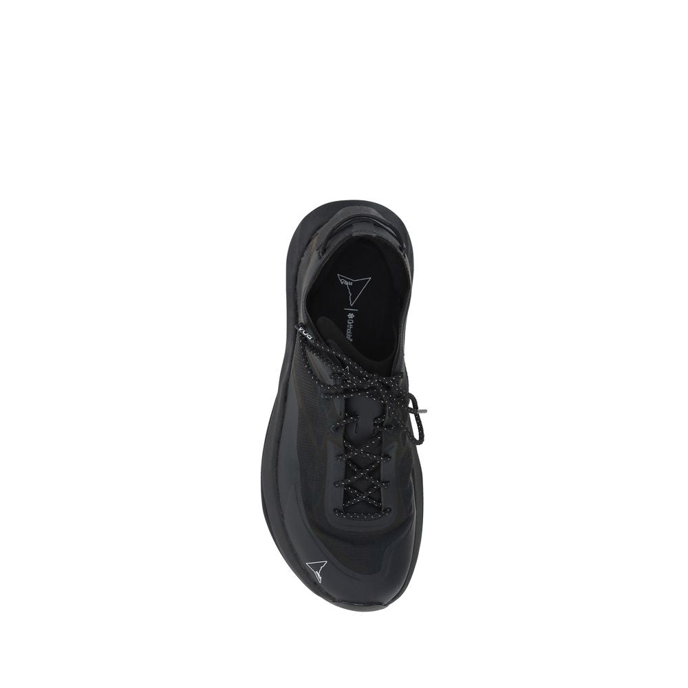 ROA Black Polyester Athletic Sneakers | Regal Royce