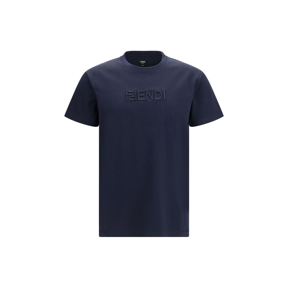 Fendi Blue Cotton T-Shirt | Regal Royce