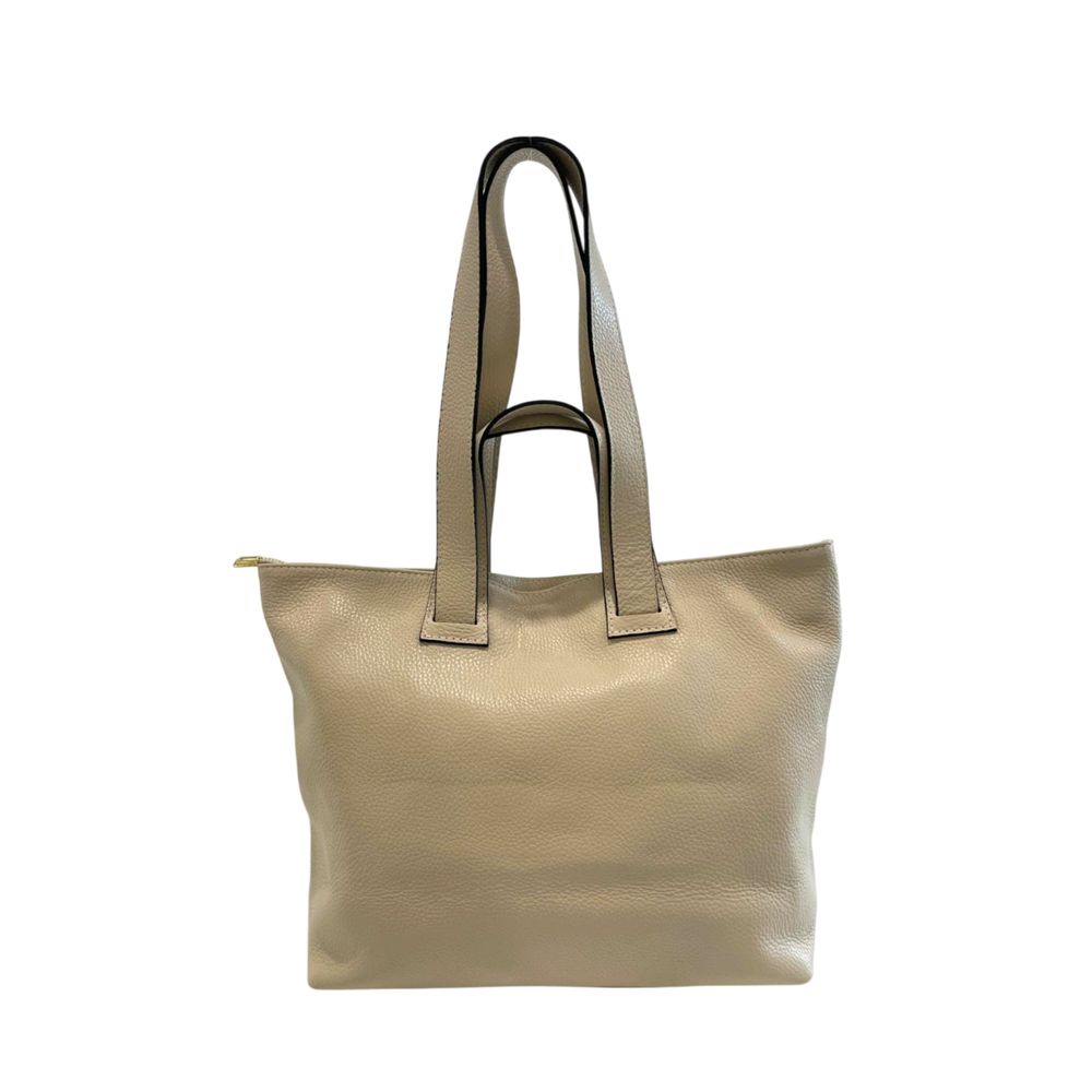 Baldinini Trend Beige Cowhide Clutch Bag | Regal Royce