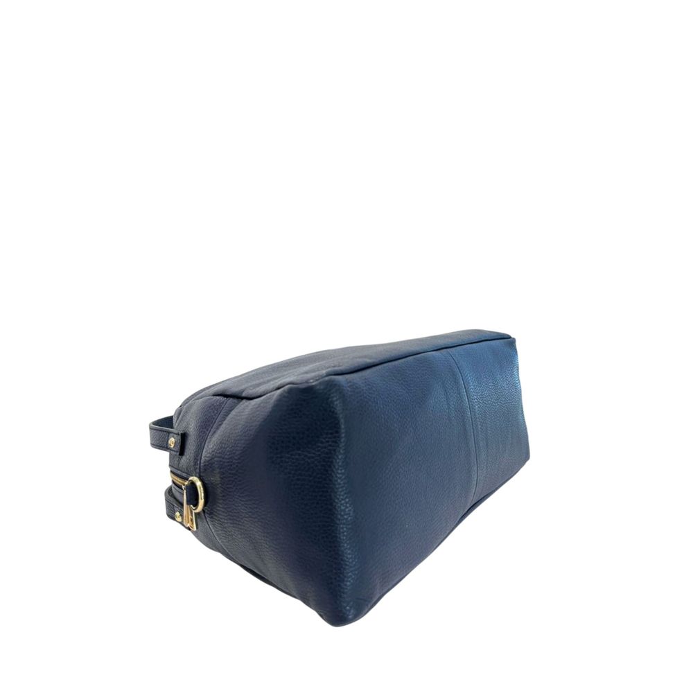 Baldinini Trend Blue Cowhide Clutch Bag | Regal Royce