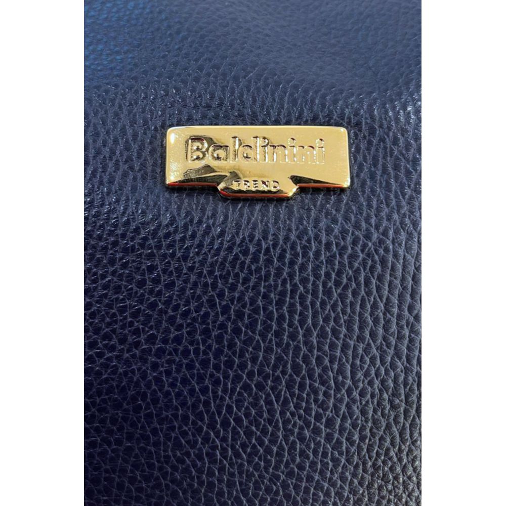 Baldinini Trend Blue Cowhide Clutch Bag | Regal Royce