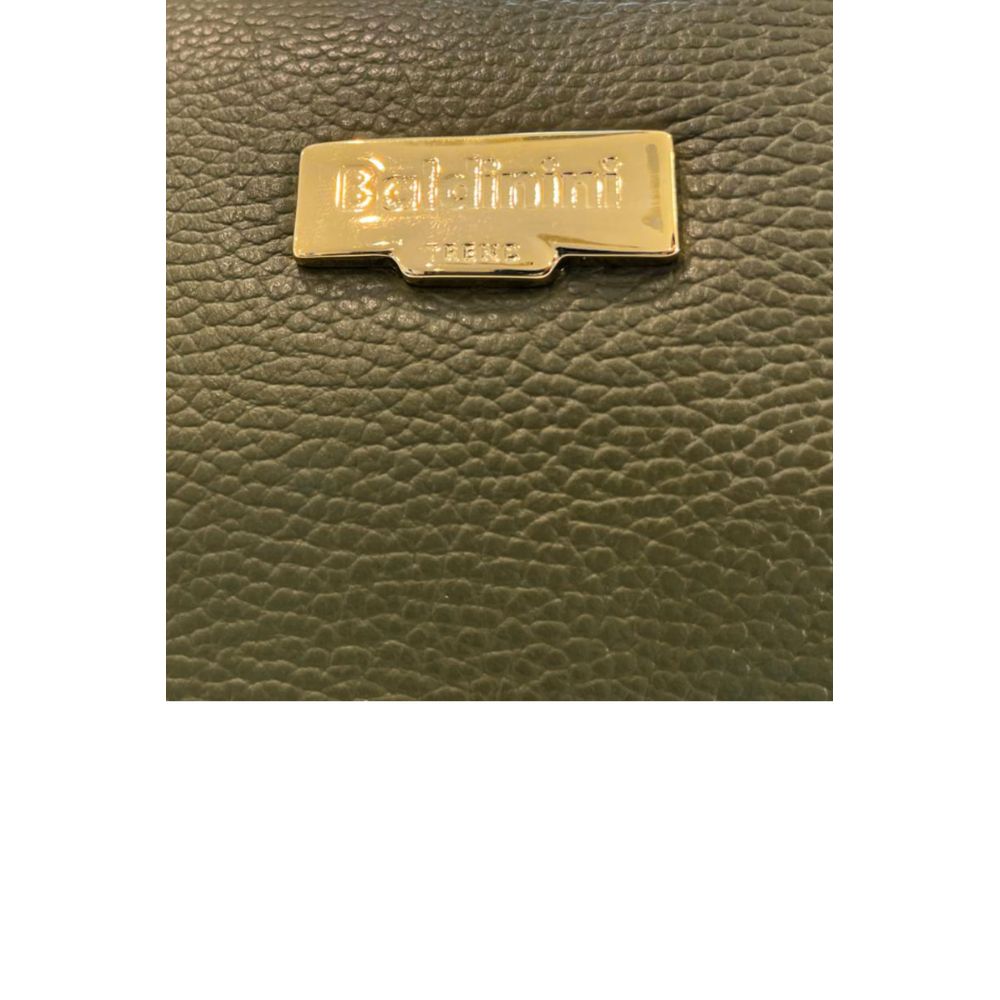 Baldinini Trend Green Leather Women Handbag | Regal Royce