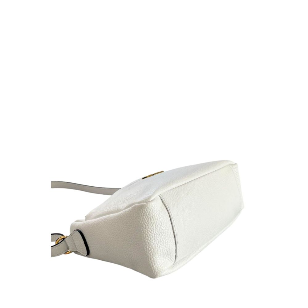 Baldinini Trend White Cowhide Crossbody Bag | Regal Royce