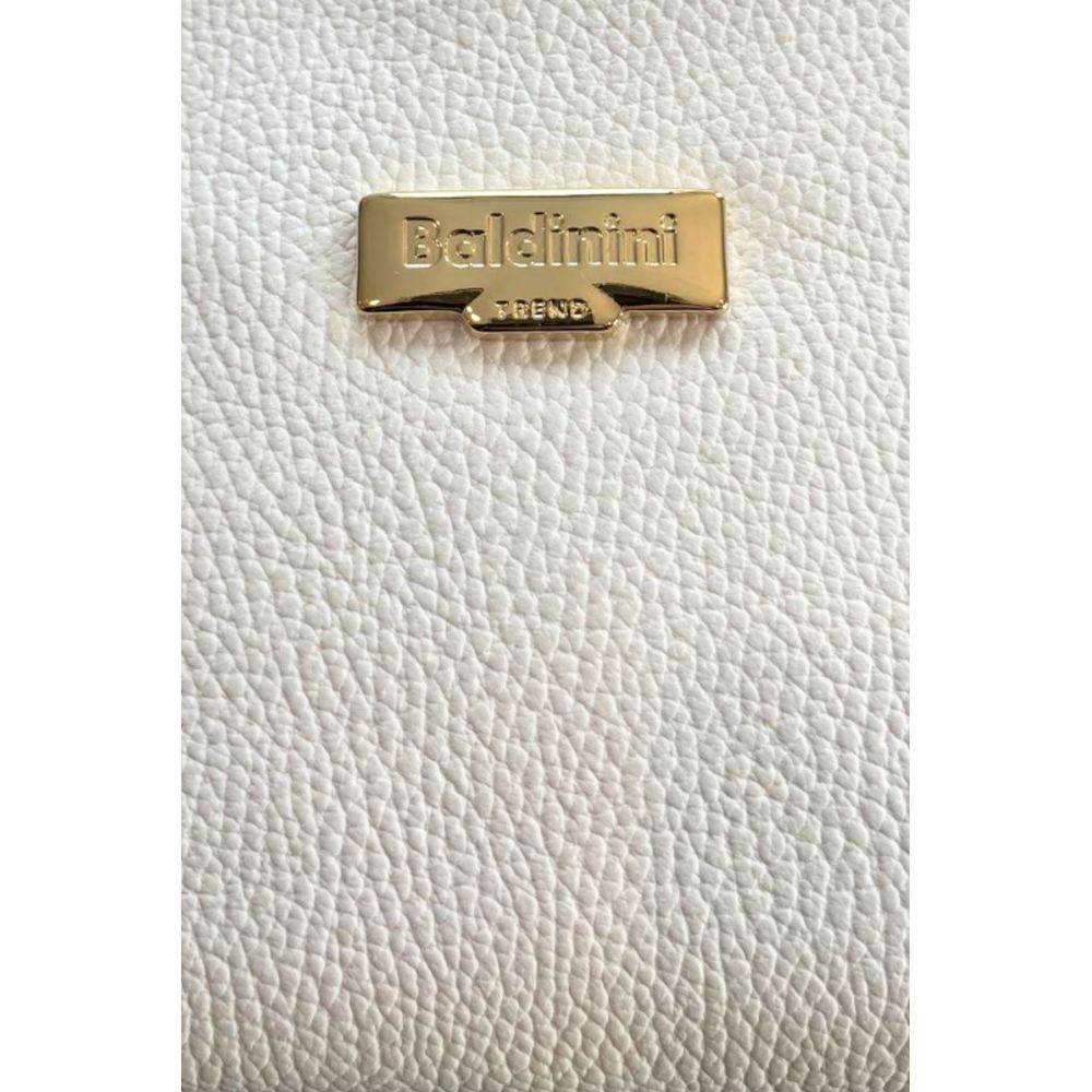 Baldinini Trend White Cowhide Crossbody Bag | Regal Royce