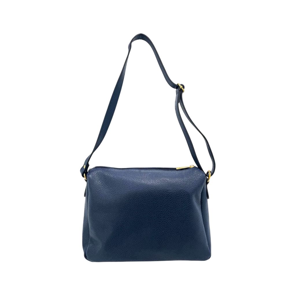 Baldinini Trend Blue Cowhide Crossbody Bag | Regal Royce