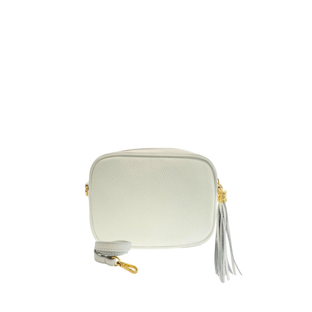 Baldinini Trend White Cowhide Crossbody Bag | Regal Royce