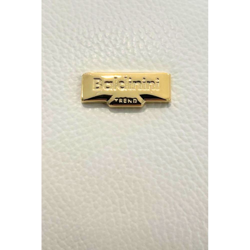 Baldinini Trend White Cowhide Crossbody Bag | Regal Royce