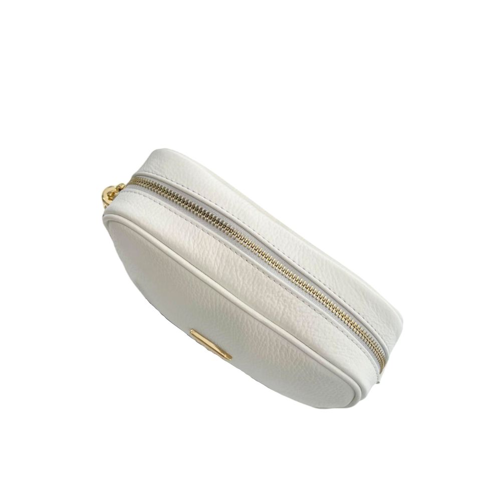 Baldinini Trend White Cowhide Crossbody Bag | Regal Royce