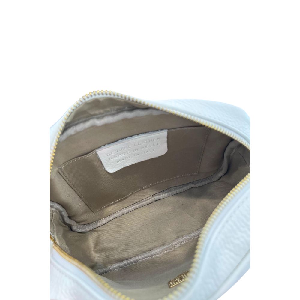 Baldinini Trend White Cowhide Crossbody Bag | Regal Royce