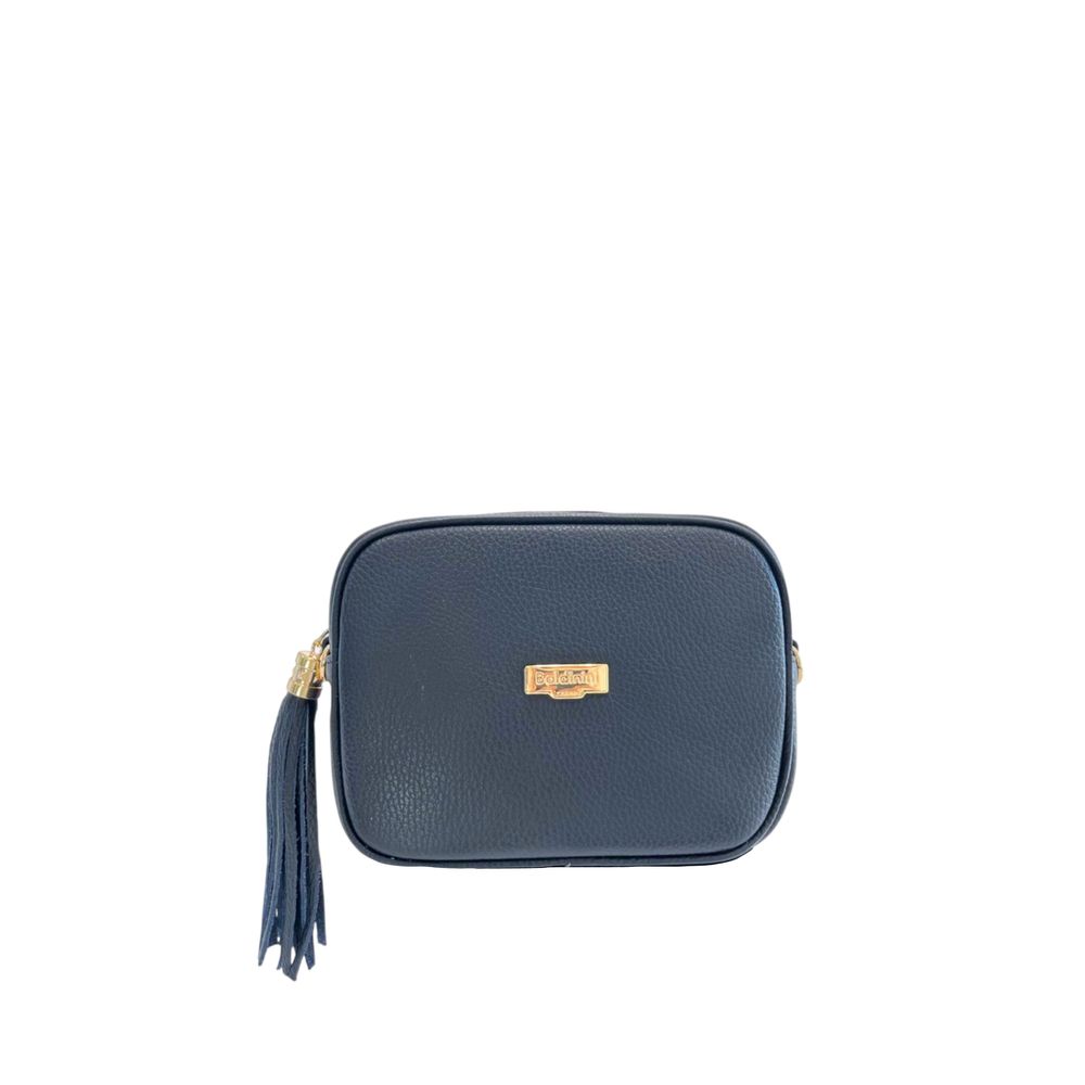 Baldinini Trend Blue Cowhide Crossbody Bag | Regal Royce