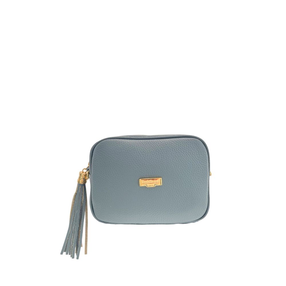 Baldinini Trend Blue Cowhide Crossbody Bag | Regal Royce