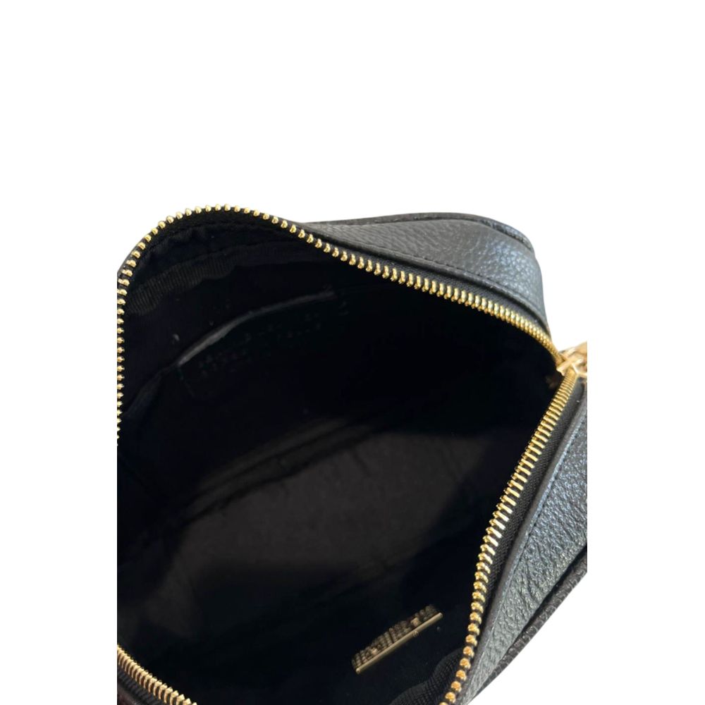 Baldinini Trend Black Cowhide Crossbody Bag | Regal Royce
