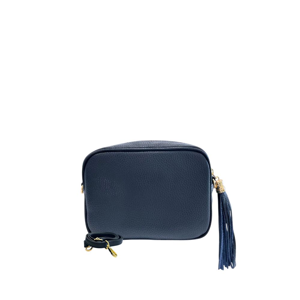 Baldinini Trend Blue Cowhide Crossbody Bag | Regal Royce