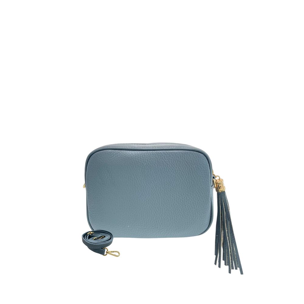 Baldinini Trend Blue Cowhide Crossbody Bag | Regal Royce