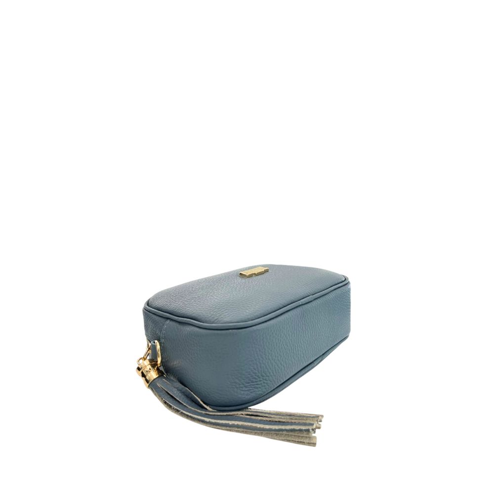 Baldinini Trend Blue Cowhide Crossbody Bag | Regal Royce