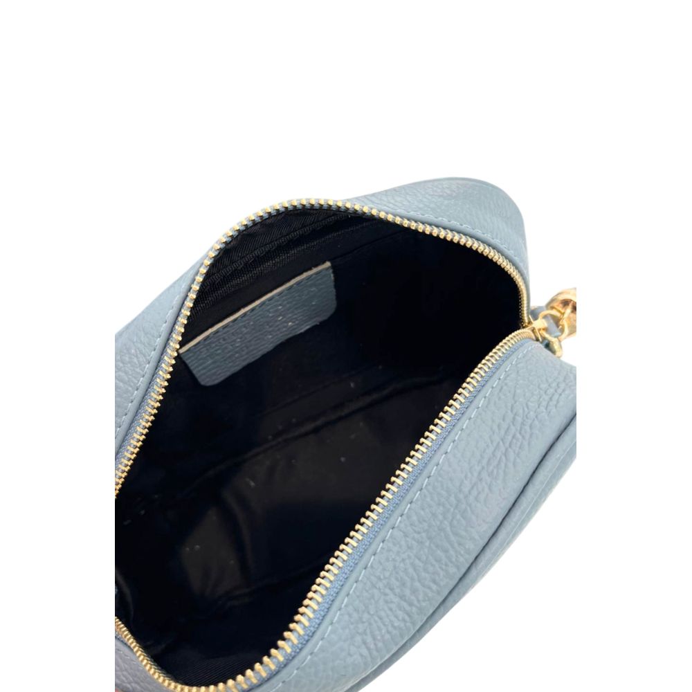 Baldinini Trend Blue Cowhide Crossbody Bag | Regal Royce