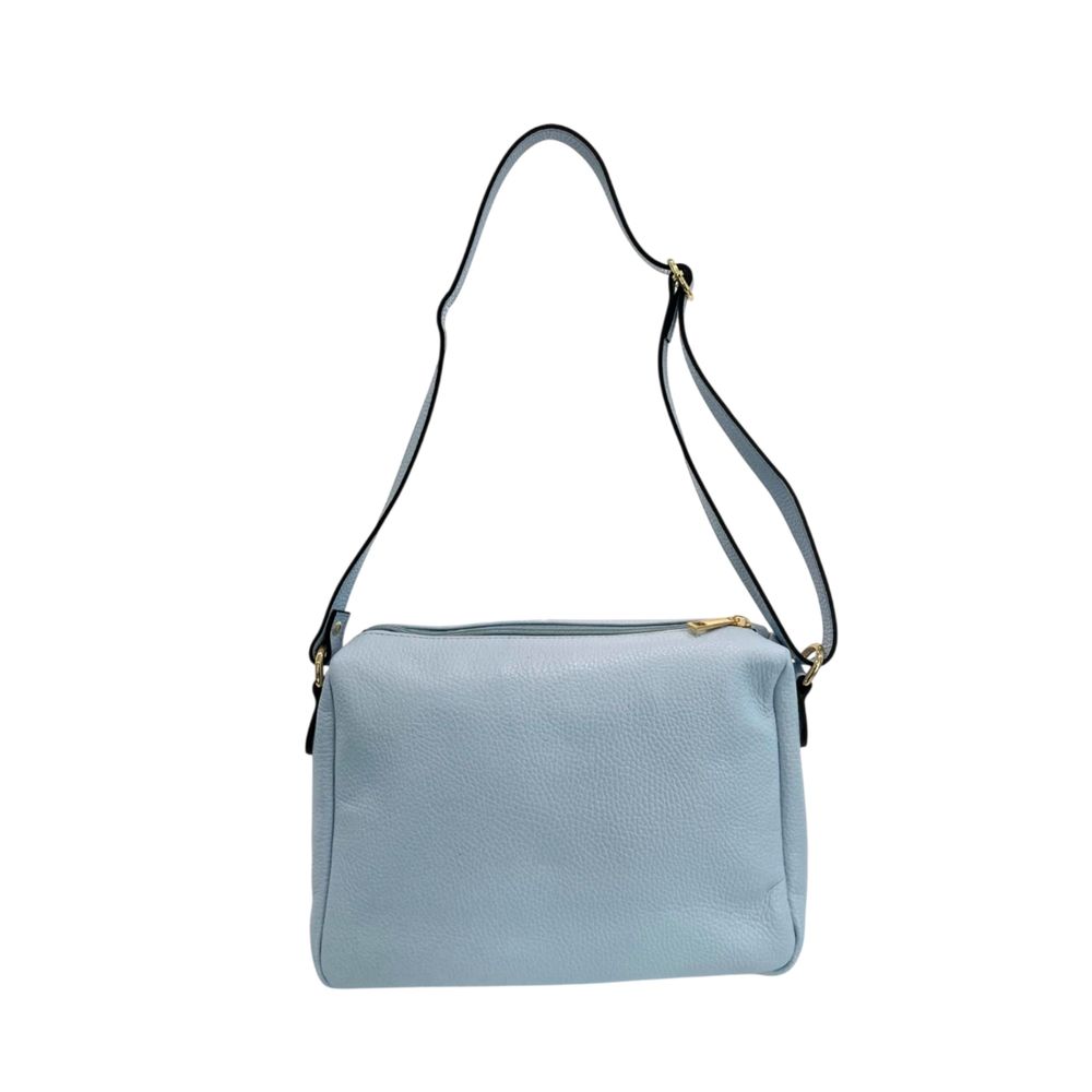 Baldinini Trend Blue Cowhide Crossbody Bag | Regal Royce