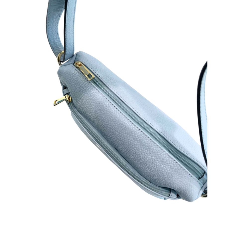 Baldinini Trend Blue Cowhide Crossbody Bag | Regal Royce