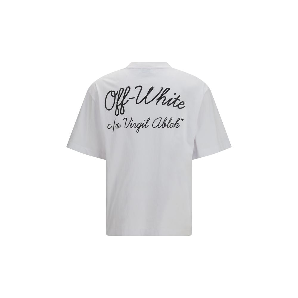 Off-White White Cotton T-Shirt | Regal Royce
