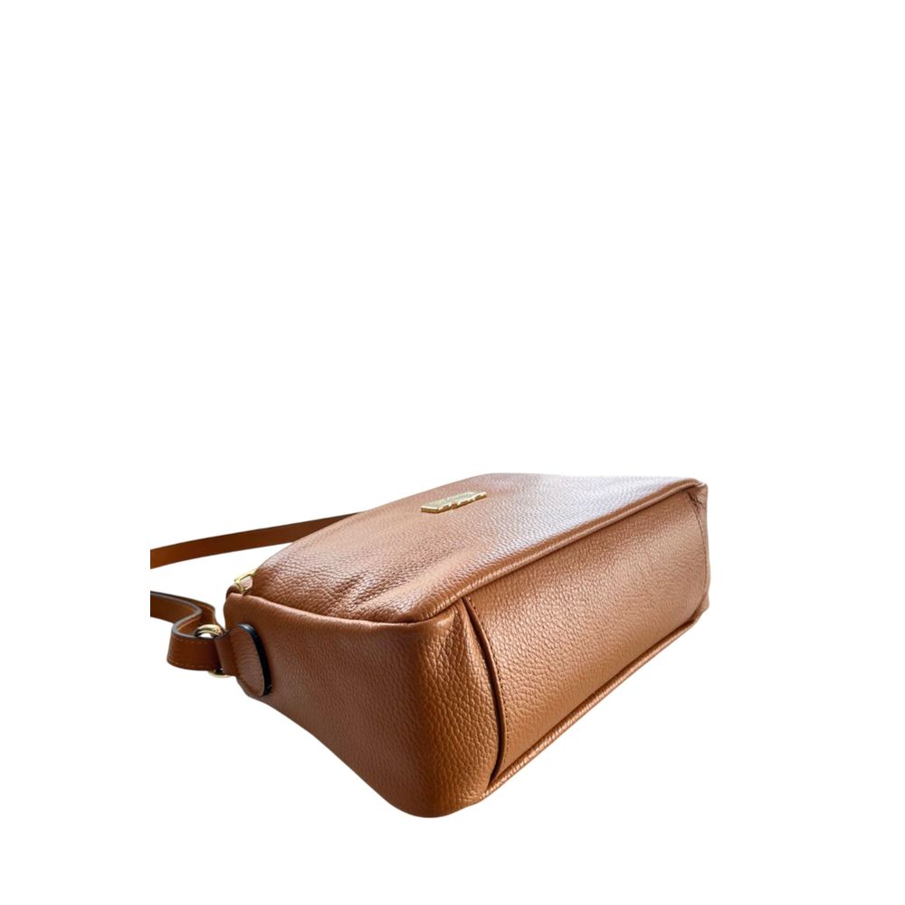 Baldinini Trend Brown Cowhide Crossbody Bag | Regal Royce