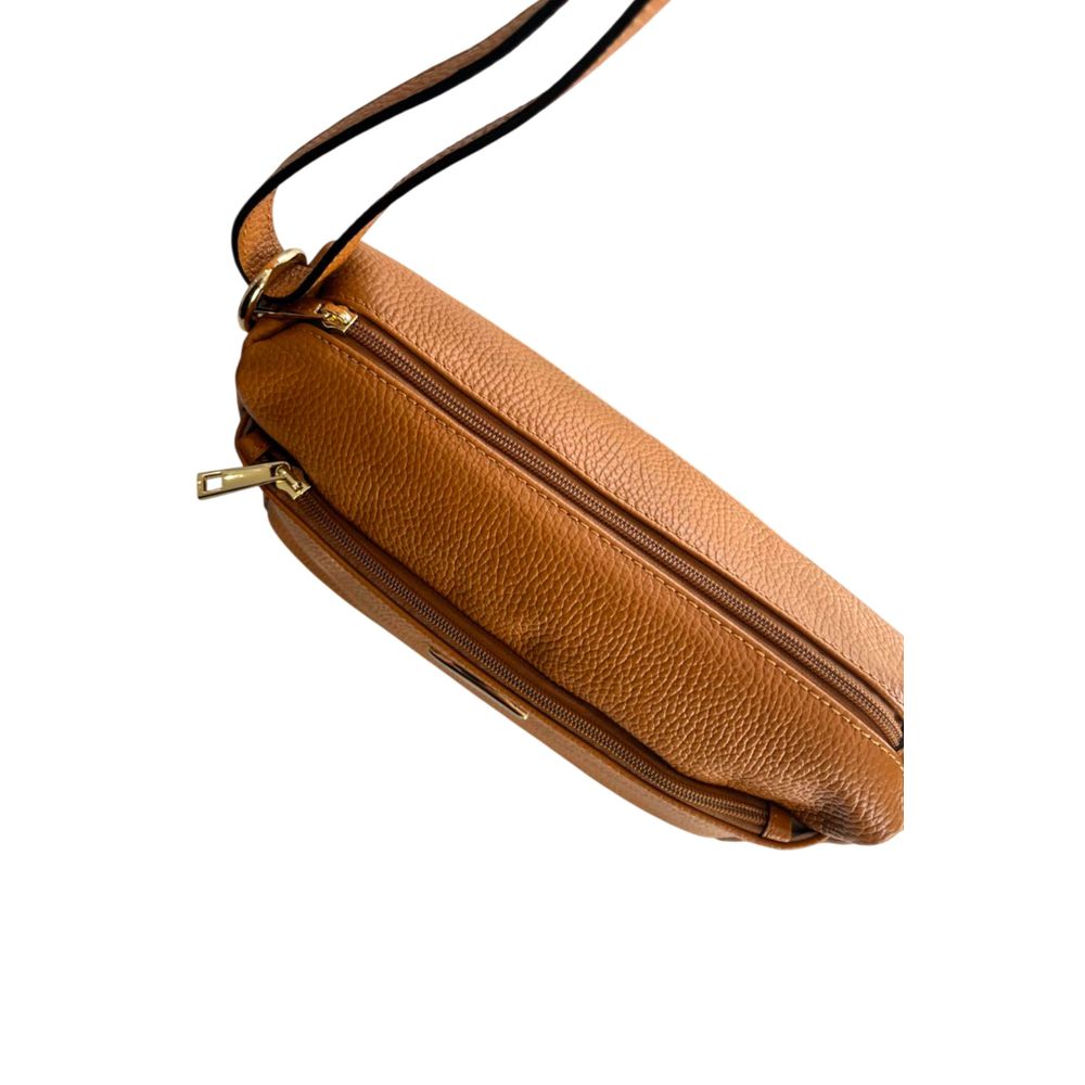 Baldinini Trend Brown Cowhide Crossbody Bag | Regal Royce