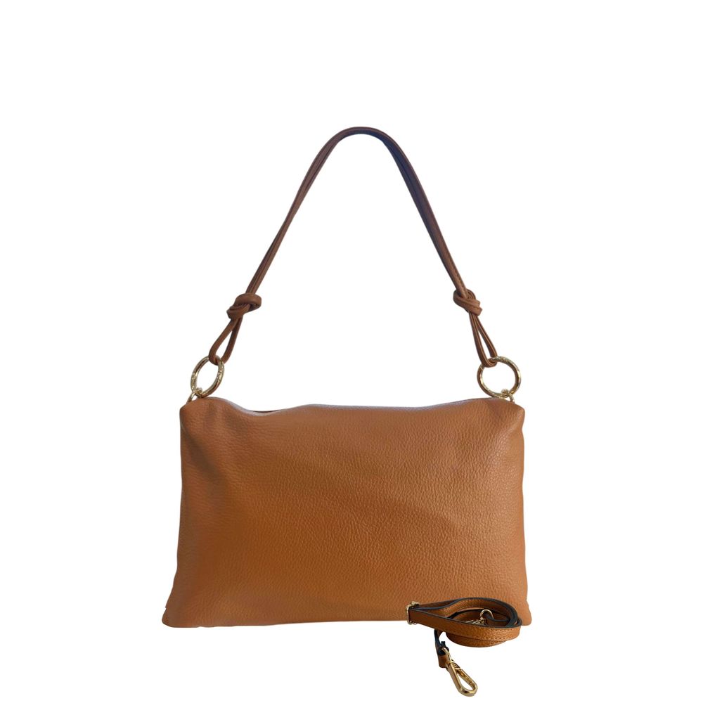 Baldinini Trend Brown Cowhide Clutch Bag | Regal Royce