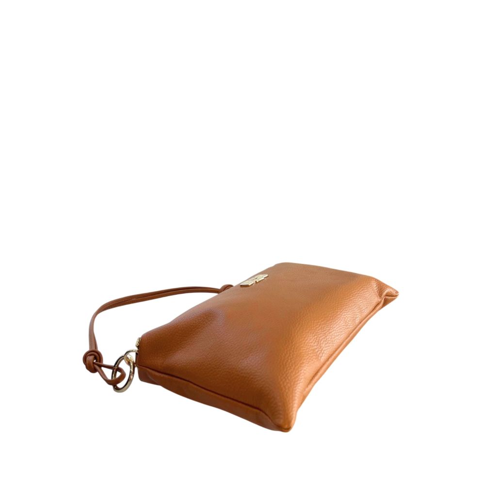 Baldinini Trend Brown Cowhide Clutch Bag | Regal Royce