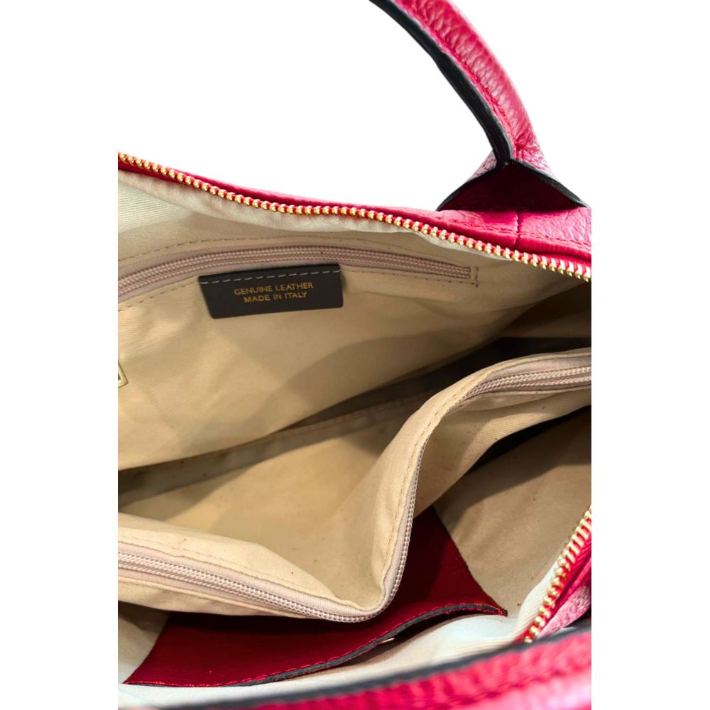 Baldinini Trend Red Leather Women Handbag | Regal Royce