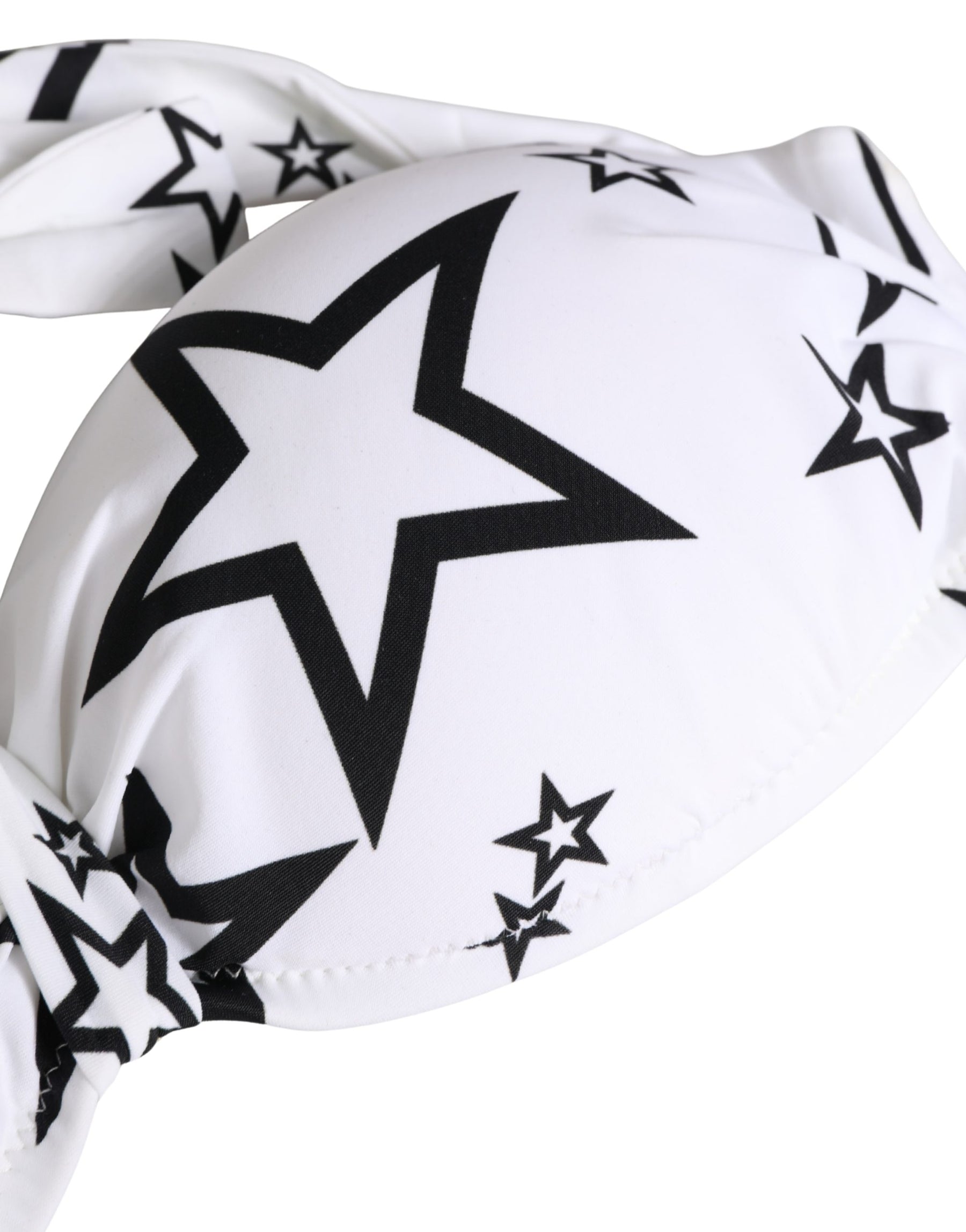 Dolce & Gabbana White Millennials Star Padded Bandeau Underwear | Regal Royce