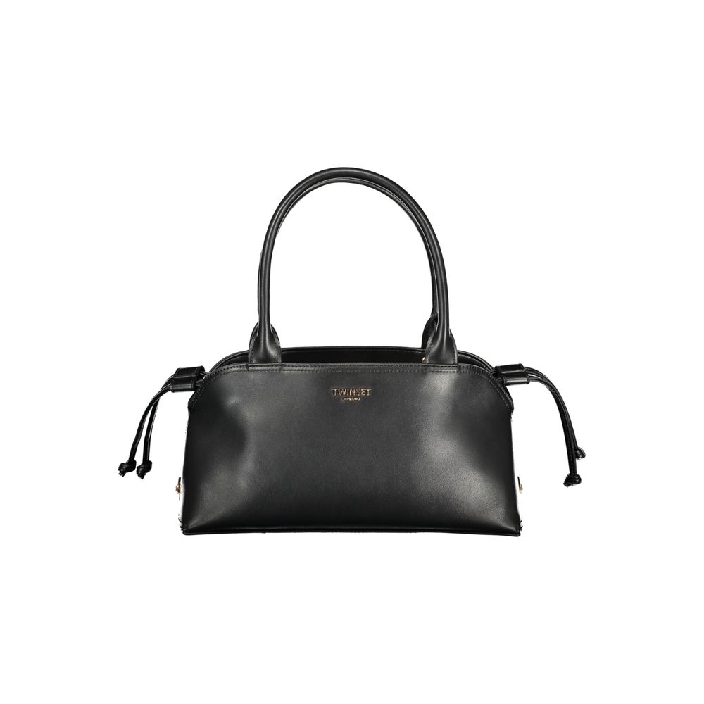 Twinset Black Polyurethane Women's Bag | Regal Royce
