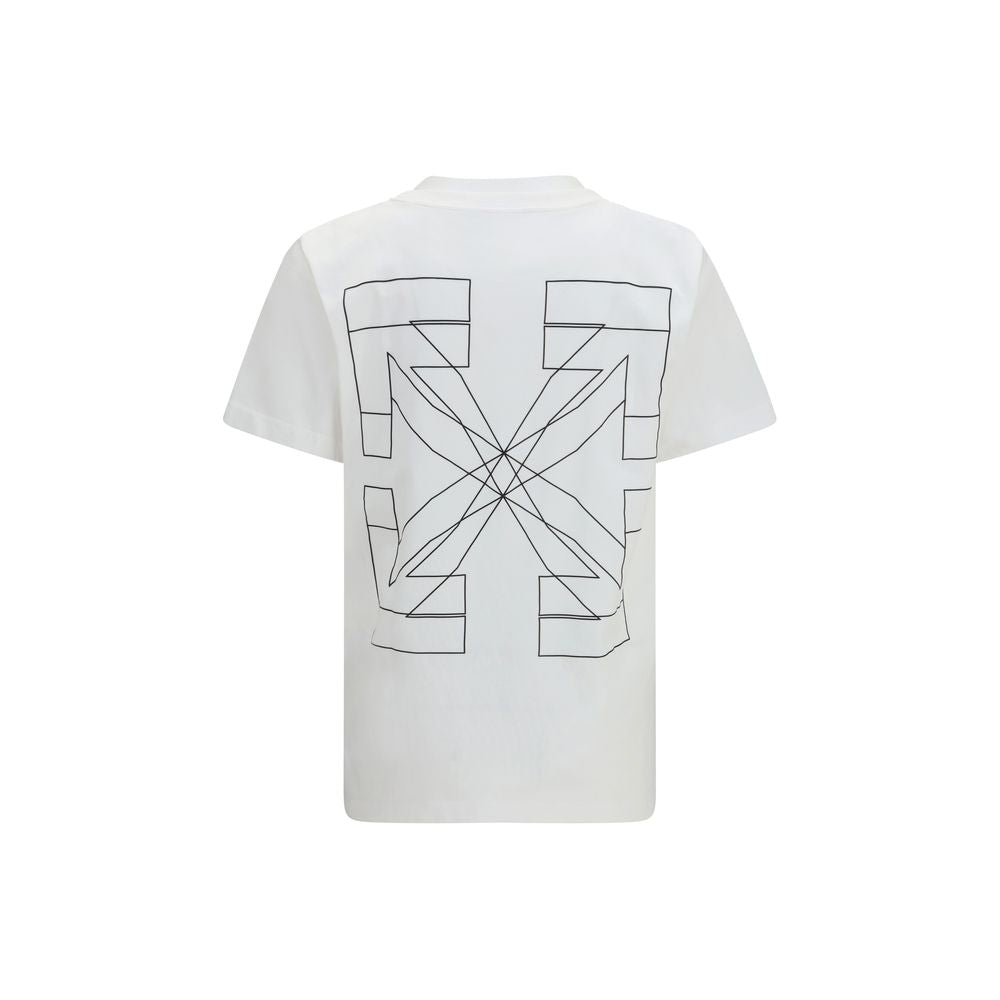 Off-White White Cotton T-Shirt | Regal Royce