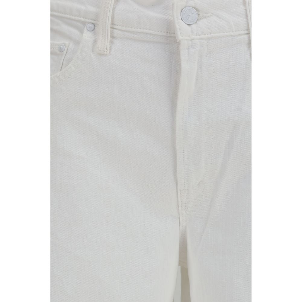 Mother Denim White Cotton Jeans Denim | Regal Royce
