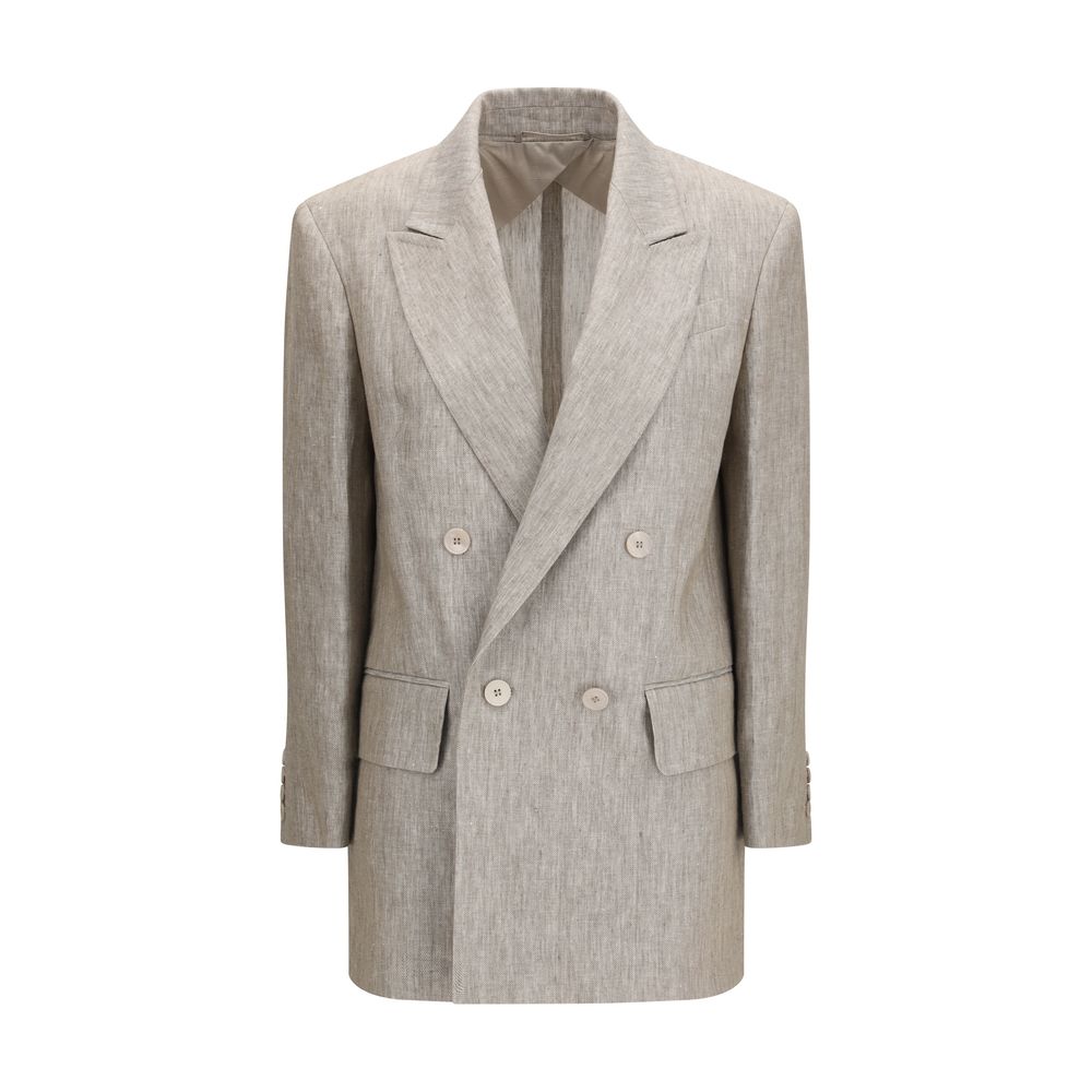 Max Mara Beige Linen Blazer | Regal Royce