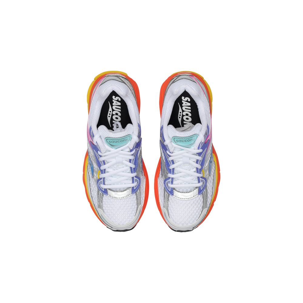 Saucony White Synthetic Athletic Sneakers | Regal Royce