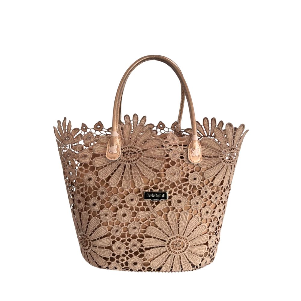 Baldinini Trend Brown PU Women Handbag | Regal Royce