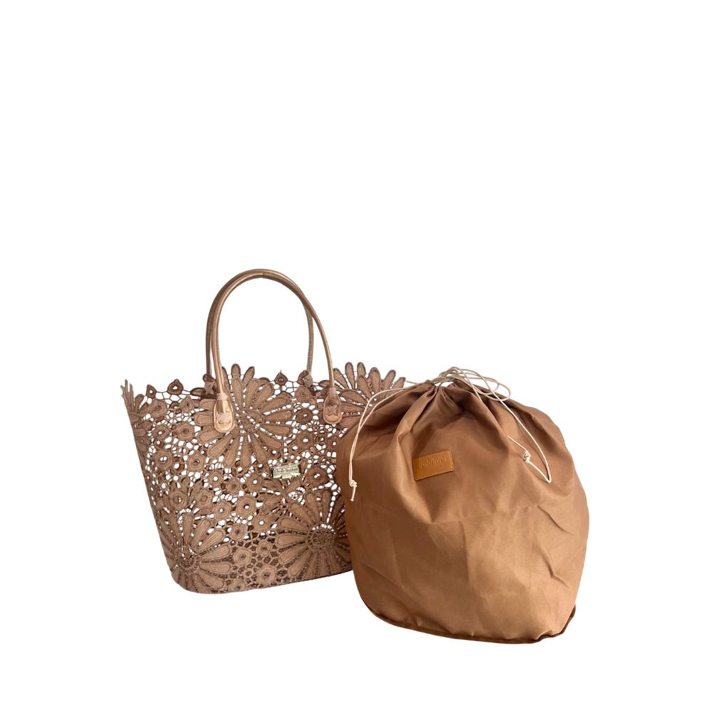 Baldinini Trend Brown PU Women Handbag | Regal Royce