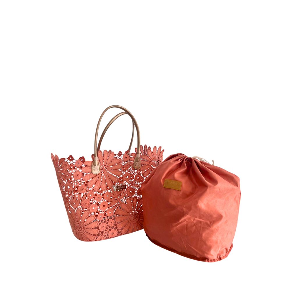 Baldinini Trend Pink PU Women Handbag | Regal Royce