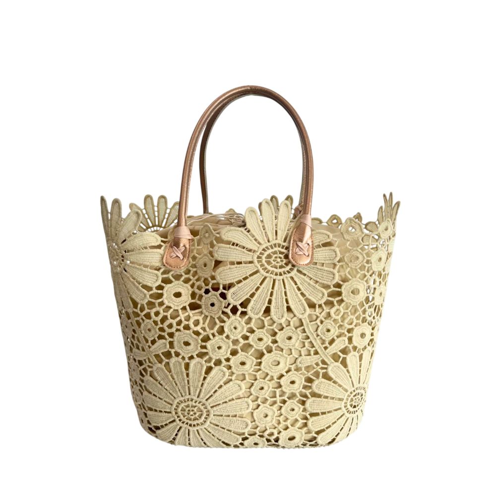 Baldinini Trend Beige PU Women Handbag | Regal Royce