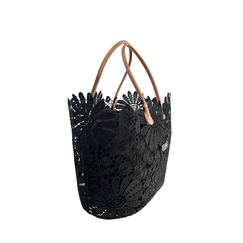 Baldinini Trend Black PU Women Handbag | Regal Royce