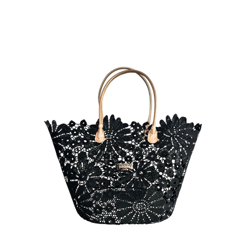 Baldinini Trend Black PU Women Handbag | Regal Royce